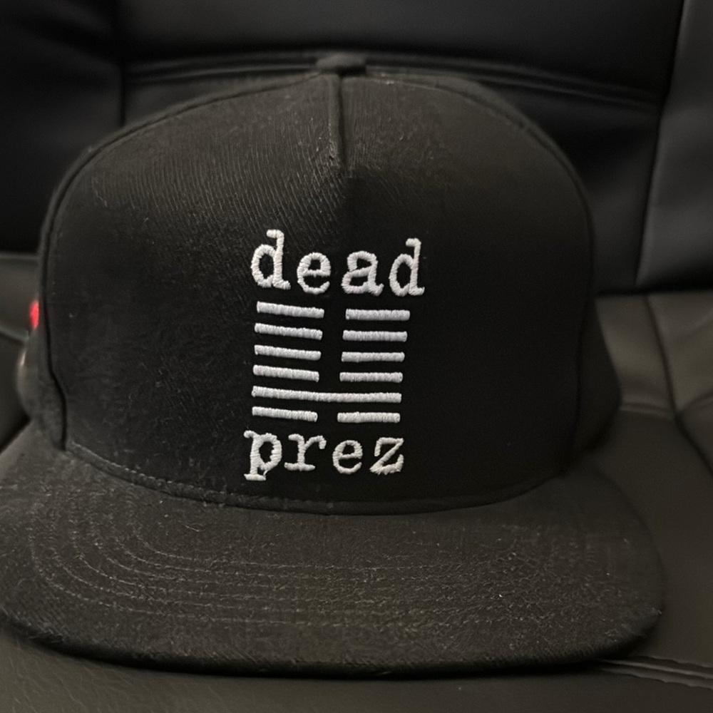 Supreme Black Dead Prez Cap very new condition